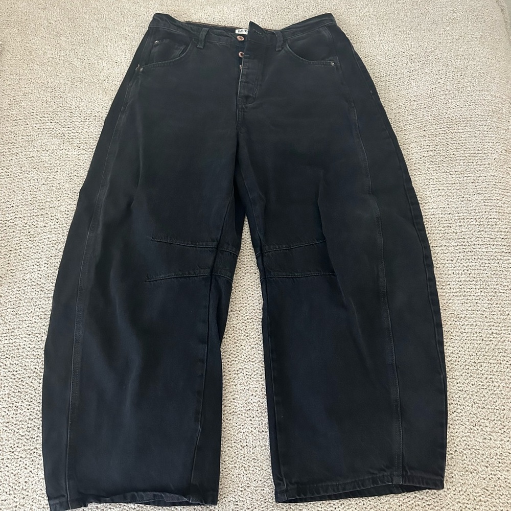 Free People Barrel Jeans